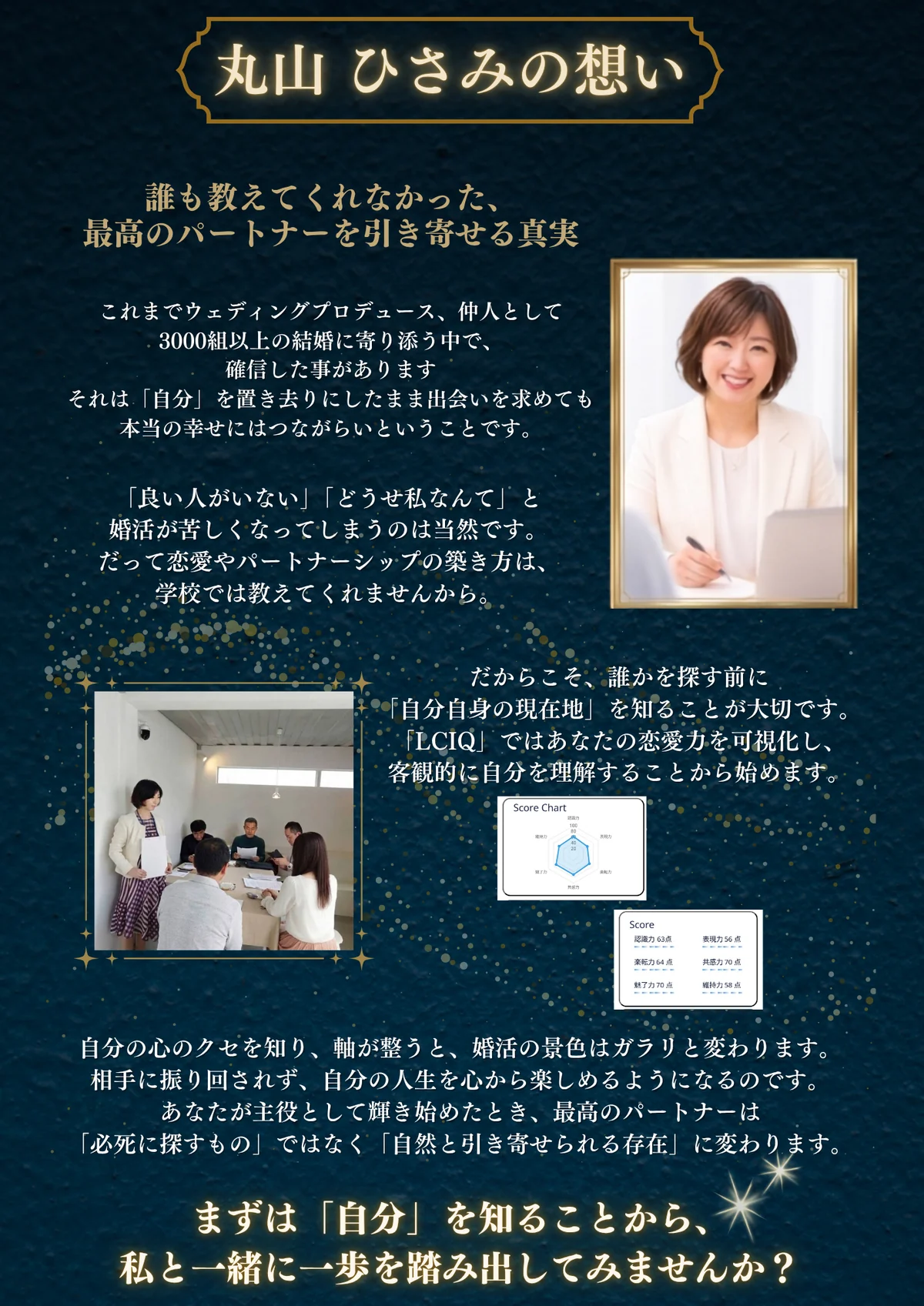 丸山 ひさみの想い